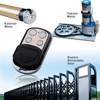Télécommande à 4 boutons avec chipset Rolling Code HCS301 HCS300 HCS200 HCS201 pour barrière de parking haute sécurité