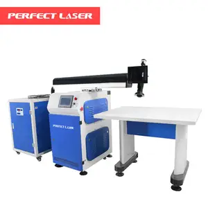 Perfect Laser- 300W- 600W Stainless Steel Galvanized Bronzing Plate Copper Letter Logo Sign Fiber Laser Welders Welding Machine