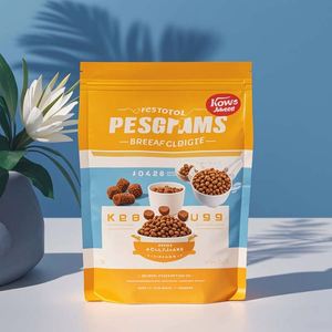 Custom Logo Aluminum Foil Resealable Heat Sealed PET Cat Dog Food Packaging 5kg 10kg Doypack <b>Mylar</b> Snack Treat Gravure Printing - Product Image 5
