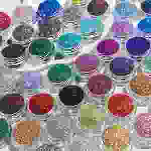 Paillettes holographiques mélangées, flocons d'or en sachet, sequins scintillants pour l'art de la résine, décoration DIY pour gobelets en plastique à double paroi faits à la main - Product Image 4