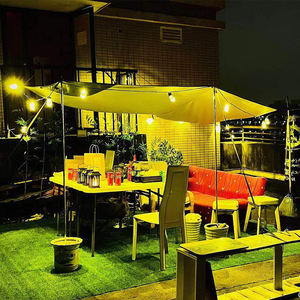 Al Aire Libre LED resistente a la intemperie probado 65 pies 20 bombillas repelente de mosquitos luces de cadena para Patio patio trasero cubierta Camping - Product Image 1