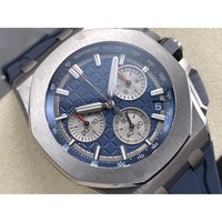 Montre mécanique étanche de qualité supérieure, fabriquée par DDF Factory, 43 mm, mouvement 4401, cadran bleu plongée, épaisseur 14,4 mm