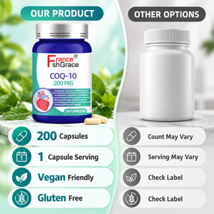 Capsules de CoQ10 personnalisées Shecome pour la santé cardiaque, soutien sain, complément de CoQ10 pour femmes et hommes - Product Image 3