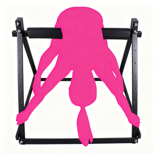 BANSEY Banc de fessées en fer avec rail de fixation pour jouets, Mobilier de bondage pour adultes - Product Image 2