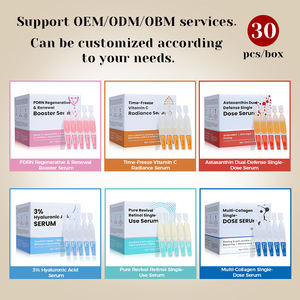 Suero Facial Coreano para el Cuidado de la Piel con Embalaje Personalizado, Suero Aclarante con <span class=keywords><strong>ADN</strong></span> de Salmón, Niacinamida, Pantenol y Células Madre - Product Image 2