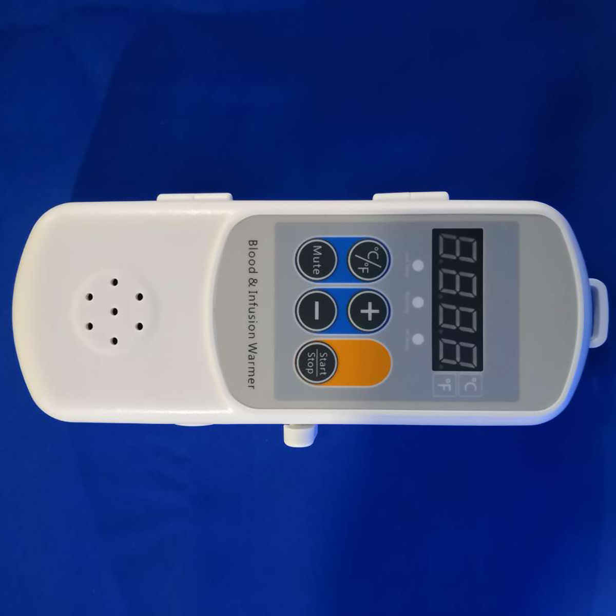 Bomba de infusión intravenosa portátil con pantalla LED portátil con calentador para veterinaria
