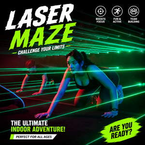 Amusement Park Sports Entertainment Multiplayer Laser Maze <strong>Room</strong> <strong>Escape</strong> Game Challenging Laser Tag Arena for Activate Game <strong>Room</strong> - Product Image 1