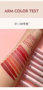 Ensemble <span class=keywords><strong>de</strong></span> rouge à lèvres et crayon à lèvres en velours rouge rose <span class=keywords><strong>de</strong></span> haute qualité, végan, imperméable, longue tenue, double extrémité, 2 en 1 - Product Image 2