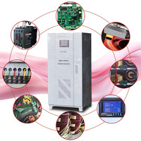 Estabilizador de Voltaje CA Totalmente Automático SBW-H-100KVA 220V 380V Personalizable. Aplicable a las Industrias CNC y Minerales.
