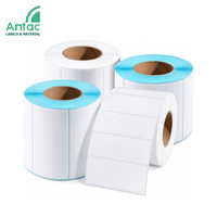 Rouleau d'étiquettes thermiques directes sans BPA 40*30mm, blanc, autocollant, pour codes-barres d'expédition, pour supermarché