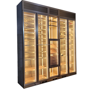 Frigorifero per Vini Elettrico Personalizzato in Acciaio Inox con Controllo della Temperatura a 5 Gradi, Vetrina Espositiva per Vini da Esterno - Product Image 1