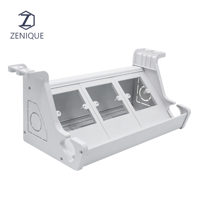 Office Conference Workstation Underdesk Under Desk Table Cable Wire Management Tray with 12 86 Reserved Holes