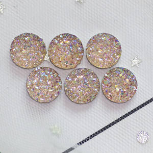 Cabujones Redondos Convexos de Resina de 12mm en Colores Surtidos, Accesorios de Joyería para Manualidades - Product Image 4