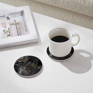 Juego <span class=keywords><strong>de</strong></span> 6 Posavasos Abstractos <span class=keywords><strong>de</strong></span> Mármol Negro con Soporte, Posavasos <span class=keywords><strong>de</strong></span> Cerámica con Base <span class=keywords><strong>de</strong></span> <span class=keywords><strong>Corcho</strong></span> <span class=keywords><strong>para</strong></span> Protección <span class=keywords><strong>de</strong></span> <span class=keywords><strong>Mesa</strong></span>, Regalos <span class=keywords><strong>de</strong></span> Inauguración <span class=keywords><strong>de</strong></span> Casa - Product Image 3