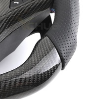 Volant personnalisé en cuir semi-perforé et carbone pour BMW G20 G22 G30 M2 G87 M3 G80 M4 G82 G83 M5 F90 M8 F92 X3M F97