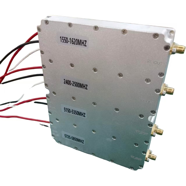 Multi Band 1.8GHz 2.4GHz 5.2G 5.8GHz Signal Booster Amplifier BiDi2458-2.5W for DJI Avata FPV Mavic-Drone Video Transmission
