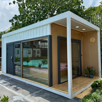 Nouvelle Maison Conteneur Modulaire Préfabriquée 2026 Respirante à Deux Niveaux pour Dortoir, Installation Rapide, Bâtiment Spacieux pour Bureau à Domicile
