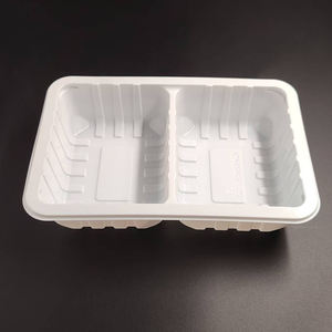 Boîte en plastique matérielle <span class=keywords><strong>de</strong></span> pp <span class=keywords><strong>plateau</strong></span> <span class=keywords><strong>de</strong></span> stockage <span class=keywords><strong>de</strong></span> nourriture <span class=keywords><strong>de</strong></span> 2 sections idéal pour des produits <span class=keywords><strong>de</strong></span> boulangerie - Product Image 4