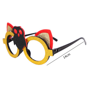 Adornos <span class=keywords><strong>de</strong></span> plástico con forma <span class=keywords><strong>de</strong></span> calabaza para Halloween, gafas decorativas con personalidad para fiestas - Product Image 4