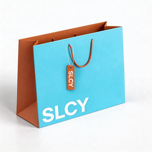 <span class=keywords><strong>Bolsas</strong></span> <span class=keywords><strong>de</strong></span> <span class=keywords><strong>Papel</strong></span> <span class=keywords><strong>de</strong></span> Lujo para Compras, Regalos, Alimentos, con Logotipo Impreso, <span class=keywords><strong>Bolsas</strong></span> <span class=keywords><strong>de</strong></span> <span class=keywords><strong>Papel</strong></span> para Ropa - Product Image 4