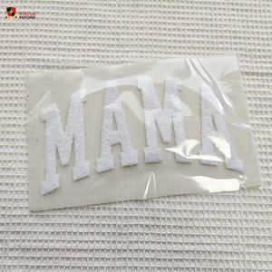 Nueva Tendencia 2026: Parches Termoadhesivos de Letras de Chenilla Mini Mama Fluff Personalizados al por Mayor para Ropa y Camisetas - Product Image 2