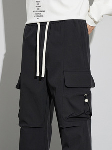 <span class=keywords><strong>Pantaloni</strong></span> da paracadutista da esterno plissettato di alta qualità da <span class=keywords><strong>uomo</strong></span> con nuova tela Casual da alpinismo elastica a forma rilassata - Product Image 5