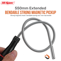 Outil de sélection magnétique flexible de 550mm de long en acier enroulé pour les mécaniciens de garage et les réparations automobiles OEM ODM prêt à l'emploi, 1 pièce