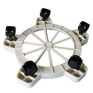 Carrito de planta de servicio pesado <span class=keywords><strong>con</strong></span> <span class=keywords><strong>ruedas</strong></span>, <span class=keywords><strong>base</strong></span> móvil <span class=keywords><strong>para</strong></span> <span class=keywords><strong>macetas</strong></span> <span class=keywords><strong>grandes</strong></span>, botella de agua, rodillo Dolly móvil - Product Image 2