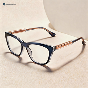 Lunette |   Monturas de Gafas para Mujer con Efecto Ojo de Gato en Degradado TR90 |   Anti Luz Azul |   Directo de Fábrica |   Logotipo Personalizado OEM |   MOQ Bajo 2 - Product Image 1