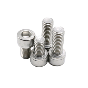 Hex Head Metric <b>Screws</b> 304 Stainless Steel Class 8.8 Standard Thread Plain Finish - Product Image 3