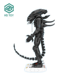 HS 2020 PCS Blocs de construction Figurine Alien Blocs en plastique ABS Ensembles de films Série Robot Jouet éducatif pour enfants - Product Image 4