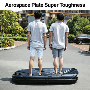 Boîte <span class=keywords><strong>de</strong></span> <span class=keywords><strong>toit</strong></span> pour véhicule Feigeer Tech, plusieurs capacités, étanche, en ABS, universelle, portable, pour SUV, MPV, fourgonnette - Product Image 5