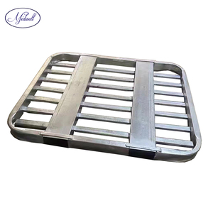 Personalizzabile resistente 1200X800 acciaio zincato agricoltura <span class=keywords><strong>Europallet</strong></span> unico affrontato magazzino industriale Pallet piano per - Product Image 2