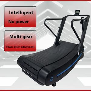 Equipo de <span class=keywords><strong>Crossfit</strong></span> sin alimentación, sin electricidad, cinta de correr curva no motorizada bastante inteligente para gimnasio en casa, entrenamiento físico - Product Image 2