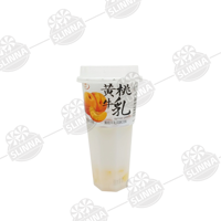 Groothandel kant-en-klare drank instant poeder fruitmelk smaak drank sap beker verpakking halal perzik mango aardbei kers
