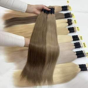 Nouvelle Arrivée Cheveux Humains Remy de Haute Qualité à Cuticules Alignées en Vrac 100% Non Traités Cheveux Humains Européens pour Tressage en Salon - Product Image 1