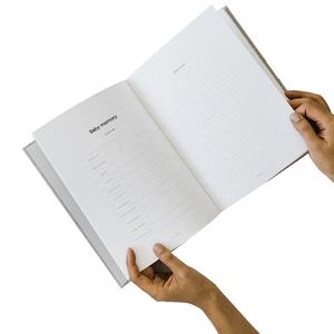 Libro de Recuerdos del <span class=keywords><strong>Primer</strong></span> <span class=keywords><strong>Año</strong></span> del Bebé con Cubierta de Tela de Lino, Diario de Embarazo con Caja de Regalo - Product Image 4