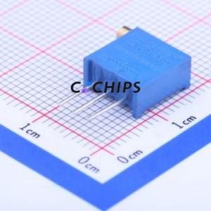 ตัวต้านทาน3296X-1-504ปรับได้/โพเทนชิออมิเตอร์ผ่านรูส่วนประกอบ (THT) ตัวต้านทาน500Kohm 10% - Product Image 1