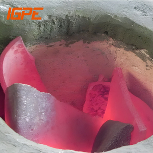 Fourneau de fusion de petite taille de 30 kg, 40 kg, 50 kg, fourneau de fusion de cuivre pour les ateliers de métal artisanal - Product Image 4