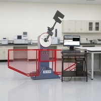 Machine d'essai d'impact Charpy JB-300B 300J Liangong pour le test des matériaux métalliques 380V 450W Précision 1%