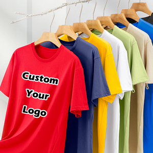 Camisetas al por Mayor Personalizadas con Logotipo Impreso por Transferencia de Calor, Unisex, Tallas Grandes, Corte Regular, Cuello Redondo, Manga Corta, 100% Algodón Jersey - Product Image 2