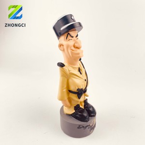 Figurine Agent <span class=keywords><strong>Dupont</strong></span> de « Les Aventures de Tintin », en résine écologique non toxique, figurine de collection artisanale entièrement personnalisable - Product Image 5