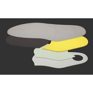 Semelle orthopédique pour la douleur de la pointe du talon, largeur moyenne, taille 35 à 44, Tegis Lastik Flex Hexagon Support Therapy - Product Image 2