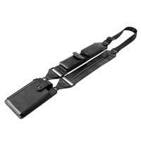 Sac à bandoulière en cuir pour téléphone portable, portefeuille pour téléphone, étui universel pour téléphone en cuir uni