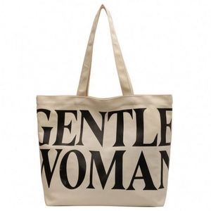 Women's Large Capacity Fashionable Printed <b>Canvas</b> Tote Bag With Single Shoulder Strap and Washable Summer Travel Tote - Product Image 1