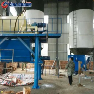 Máquina De Fazer Almofariz Seco Equipamentos De Produção 10-15 t/h Linha De Produção De Argamassa Mistura Seca
