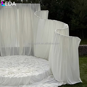 Arco de Hierro Forjado Moderno en Forma de Ola, Decoración para Recepciones de Boda, Gran Venta - Product Image 4