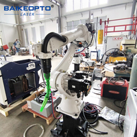 Bras robotisé 3D, poste de soudage à charge efficace de 25kg pour joints spatiaux complexes métalliques et assemblage multi-axes