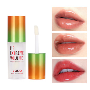 VOUO Lápiz labial líquido herbal VE Ginger Lip Maximizer Plumper Oil Sexy Moist Bright Clear Lip <span class=keywords><strong>Gloss</strong></span> - Product Image 6