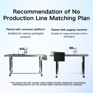 Otomatik endüstriyel sürekli mürekkep püskürtmeli yazıcı TIJ mürekkep püskürtmeli kodlama makinesi tarih toplu QR Logo üretim hattı kodlama için 600dpi - Product Image 5